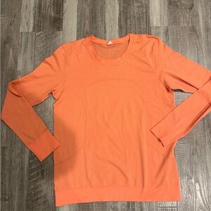 Orange Long Sleeve Top
